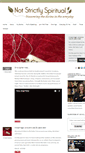 Mobile Screenshot of notstrictlyspiritual.com